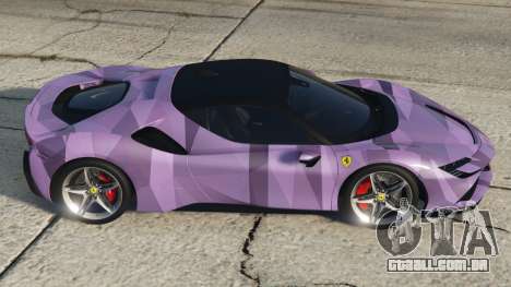 Ferrari SF90 Stradale Light Grayish Magenta