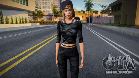 New Skin Female para GTA San Andreas