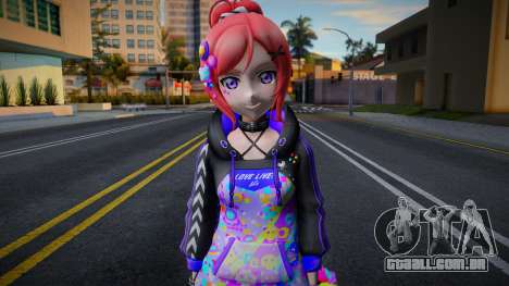 Maki Love Live Recolor para GTA San Andreas