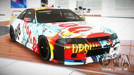 Nissan Skyline R33 X-GT S5 para GTA 4