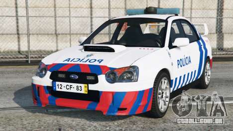 Subaru Impreza WRX STi Policia