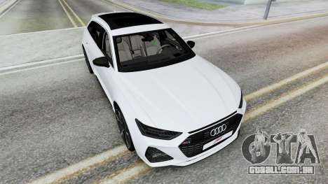 Audi RS 6 Avant (C8) Geyser para GTA San Andreas