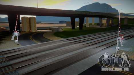 Railroad Crossing Mod Slovakia v5 para GTA San Andreas