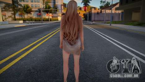 Girl in ordinary dress para GTA San Andreas