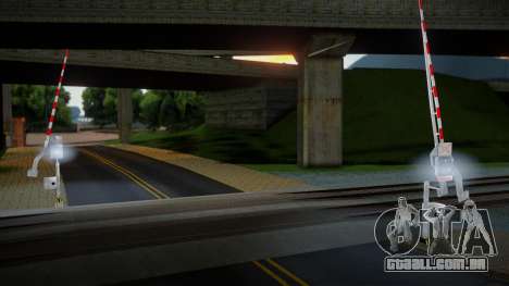 Railroad Crossing Mod Slovakia v24 para GTA San Andreas