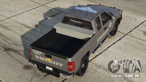 Chevrolet Silverado Pickup Police Natural Gray