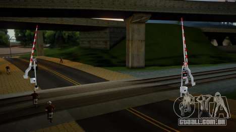 Railroad Crossing Mod Czech v17 para GTA San Andreas