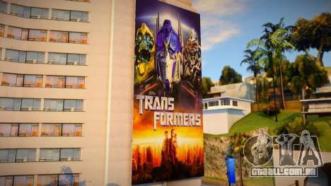 Transformers 1 Billboard para GTA San Andreas