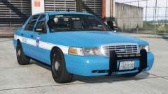 Ford Crown Victoria Police Bondi Blue [Add-On] para GTA 5