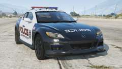 Mazda RX-8 Seacrest County Police [Add-On] para GTA 5