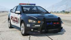 Mitsubishi Lancer Evolution X Seacrest County Police [Replace] para GTA 5