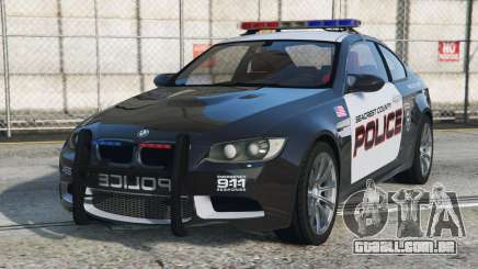 BMW M3 (E92) Seacrest County Police [Replace] para GTA 5