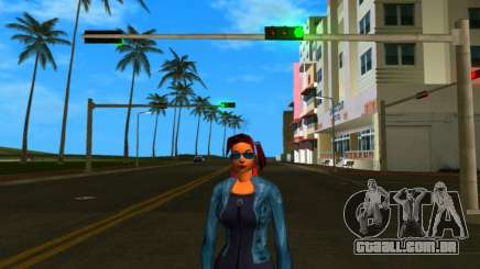 White girl Leather para GTA Vice City