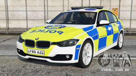 BMW 320d Police Scotland [Add-On] para GTA 5