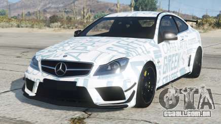 Mercedes-Benz C 63 AMG Azureish White para GTA 5