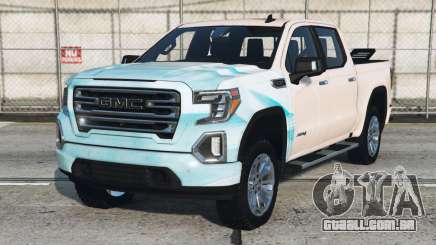 GMC Sierra AT4 Crew Cab Medium Sky Blue [Replace] para GTA 5