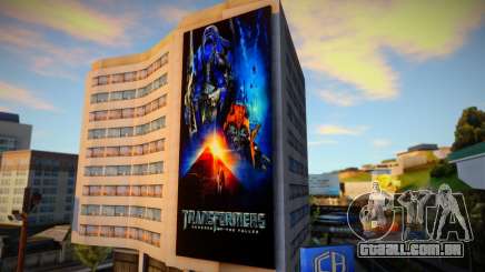 Transformers 2 Billboard para GTA San Andreas
