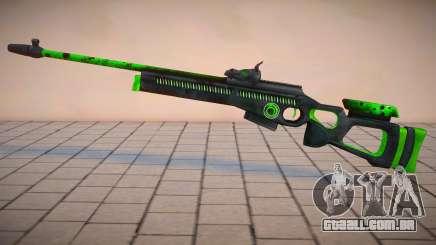 Green Cuntgun Toxic Dragon by sHePard para GTA San Andreas