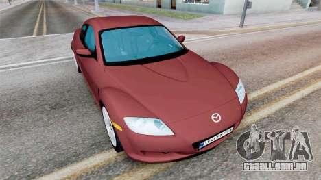 Mazda RX-8 Copper Rust para GTA San Andreas