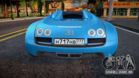 Bugatti Veyron Jobo para GTA San Andreas