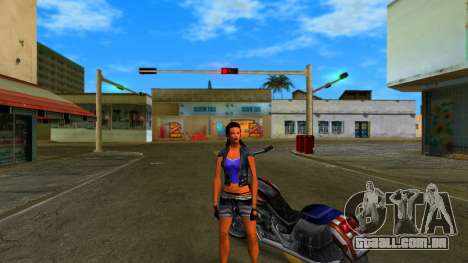 Julia Shand Biker para GTA Vice City