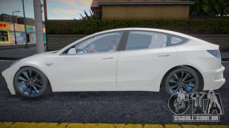 Tesla Model 3 Jobo para GTA San Andreas