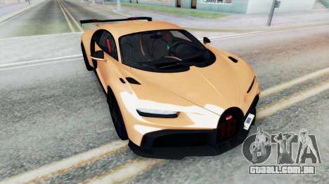 Bugatti Chiron Pur Sport Burlywood para GTA San Andreas