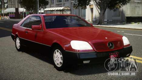 1995 Mercedes-Benz 600SEC para GTA 4