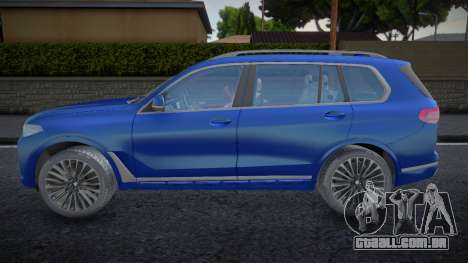 BMW X7 CCD Diamond para GTA San Andreas