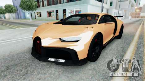 Bugatti Chiron Pur Sport Burlywood para GTA San Andreas