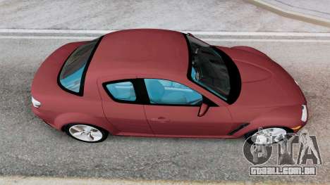 Mazda RX-8 Copper Rust para GTA San Andreas