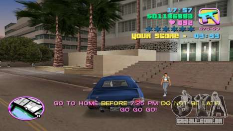 Tarefa de Cleo para Nova Missão Simulador da Vid para GTA Vice City
