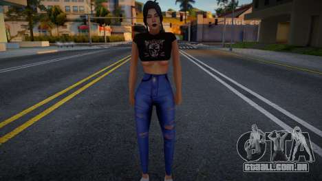 Girl Sexy Outfit para GTA San Andreas