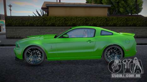 Ford Mustang Shelby GT500 JOBO para GTA San Andreas