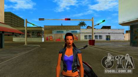 Julia Shand Biker para GTA Vice City