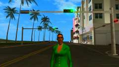 Lady with green dress para GTA Vice City