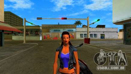 Julia Shand Biker para GTA Vice City