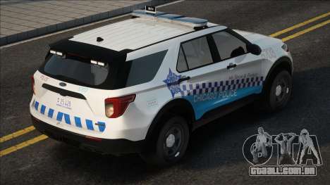 CPD 2020 Ford Explorer HQ para GTA San Andreas