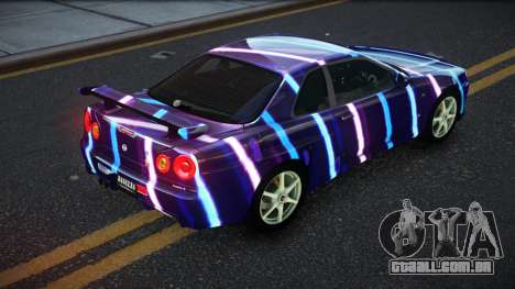 Nissan Skyline R34 JaP S2 para GTA 4