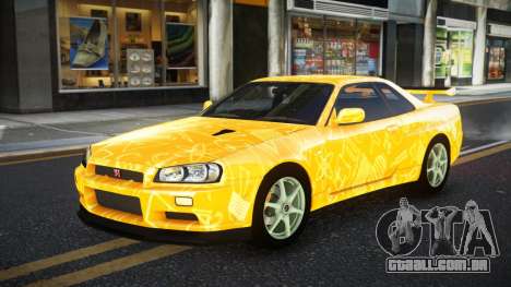 Nissan Skyline R34 JaP S1 para GTA 4