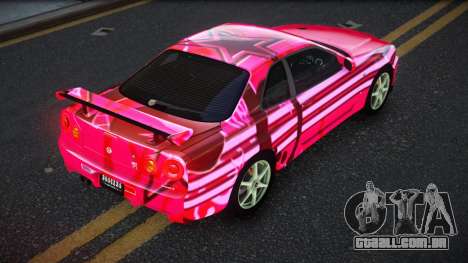 Nissan Skyline R34 JaP S6 para GTA 4