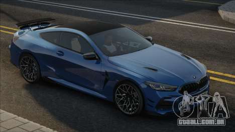 BMW M8 Azul Competição para GTA San Andreas