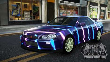 Nissan Skyline R34 JaP S2 para GTA 4