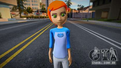 Gwen Tennyson OS para GTA San Andreas