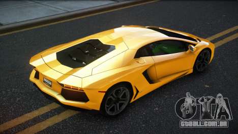 Lamborghini Aventador TDK para GTA 4