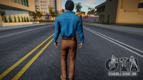 Ash Williams Joven Zombie o Muerto de Evil Dead para GTA San Andreas