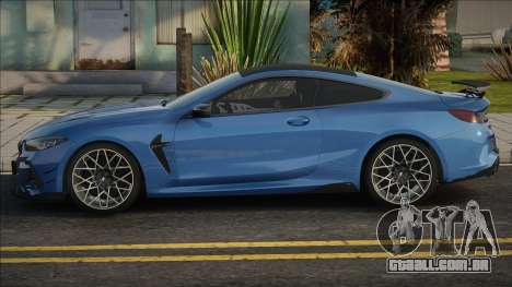 BMW M8 Azul Competição para GTA San Andreas