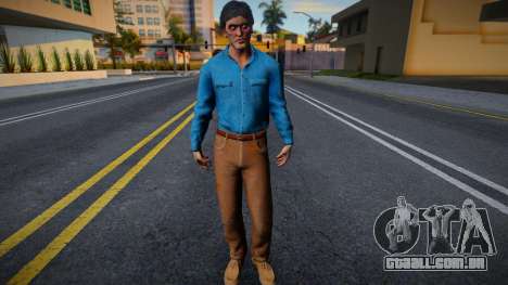 Ash Williams Joven Zombie o Muerto de Evil Dead para GTA San Andreas