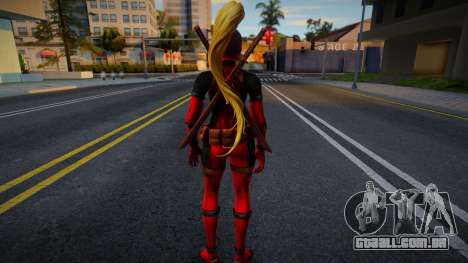 Lady Deadpool 1 para GTA San Andreas