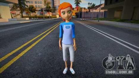 Gwen Tennyson OS para GTA San Andreas